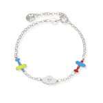 bracciale nuvola e aerei colorati