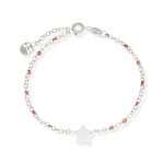 Bracciale stella Argento e smalti