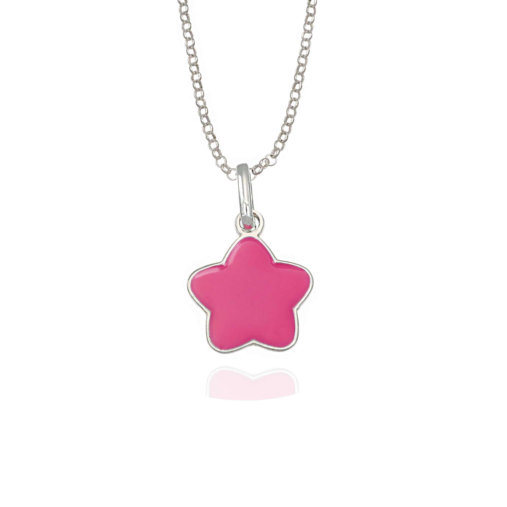 Collana con stella purple