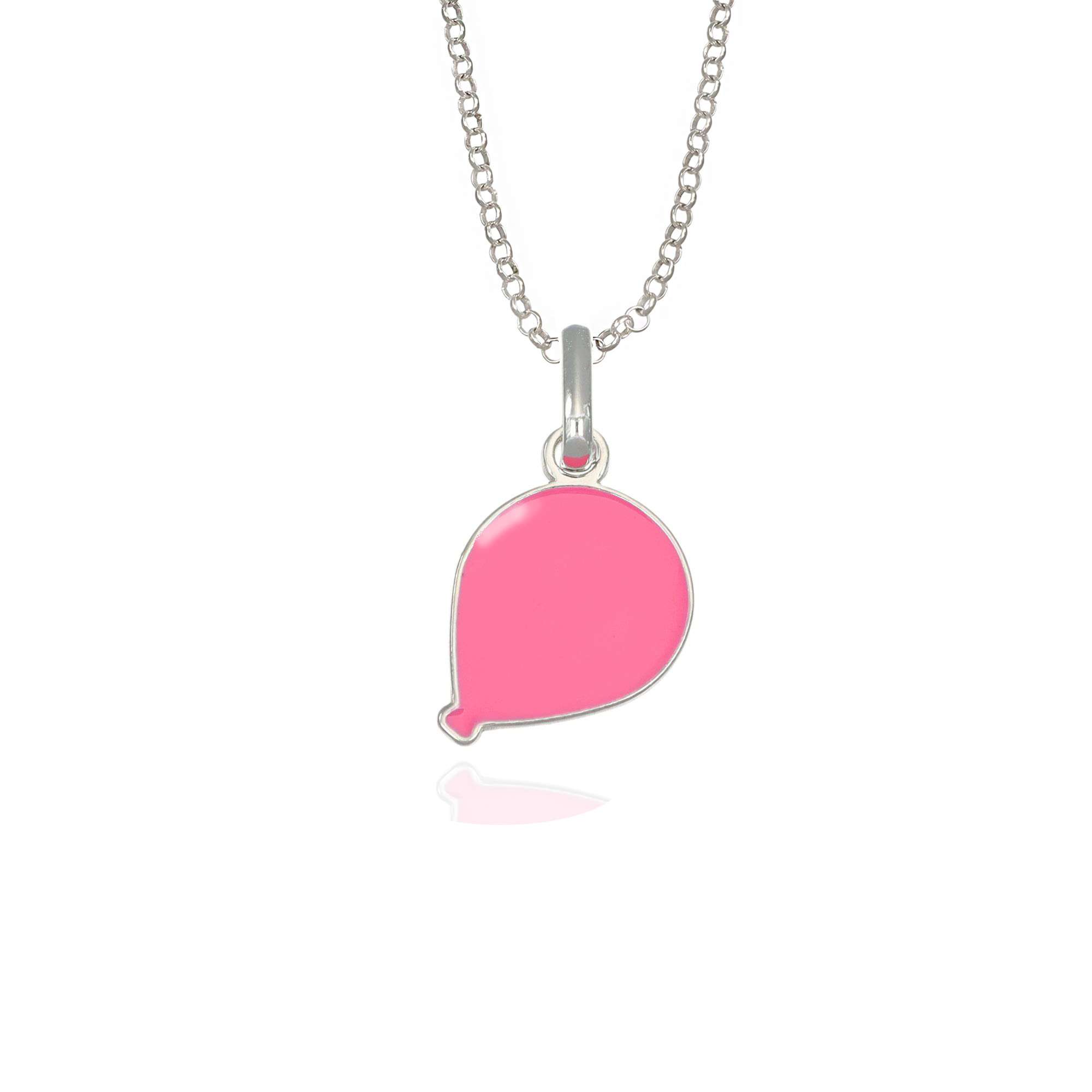 Collana con palloncino fucsia