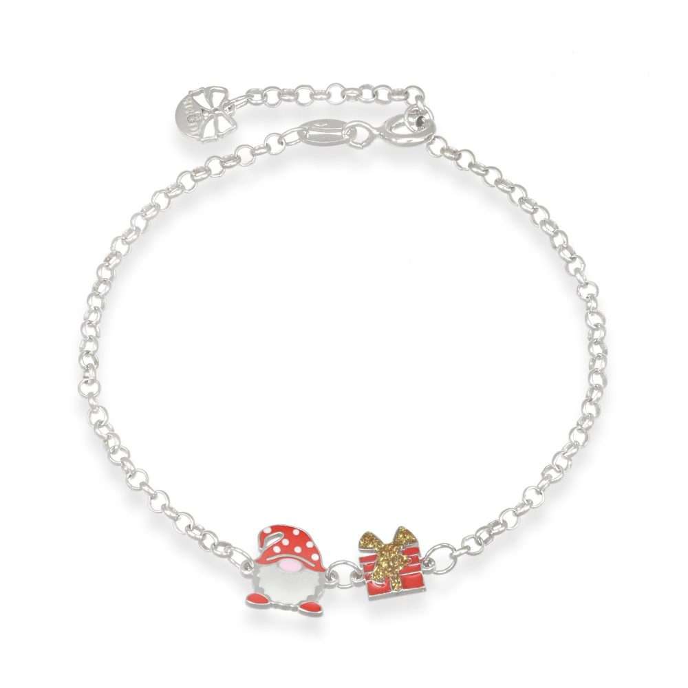 bracciale gnomo natalizio