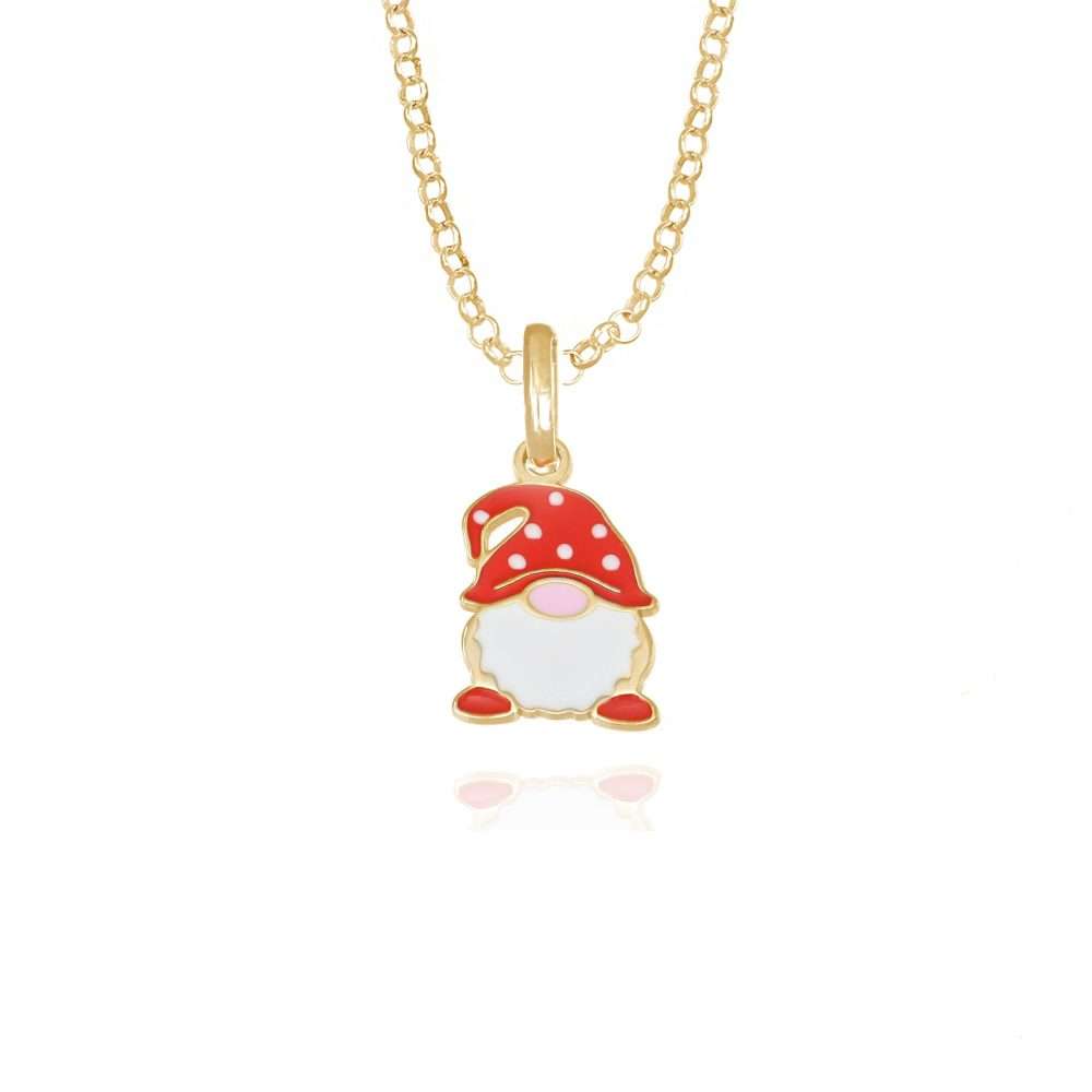 collana gnomo oro