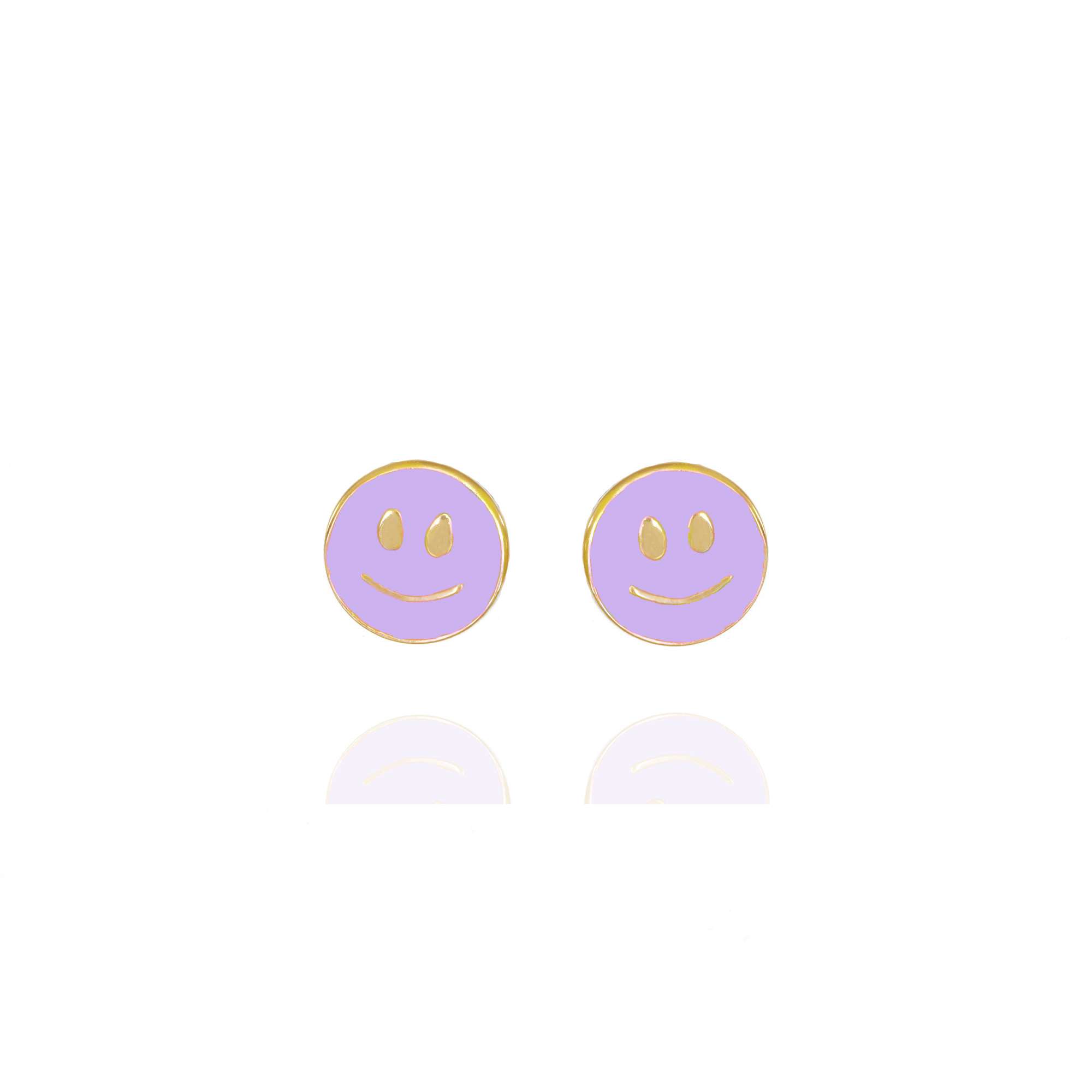 orecchini smile lilla gold