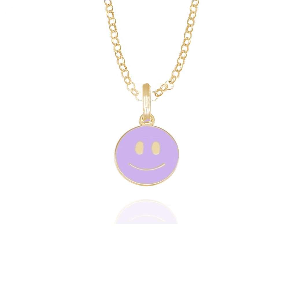 collana smile lilla gold