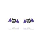 orecchino pipistrello siver