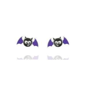 orecchino pipistrello siver