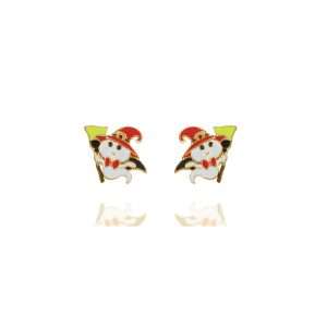 orecchino fantasma e scopa gold