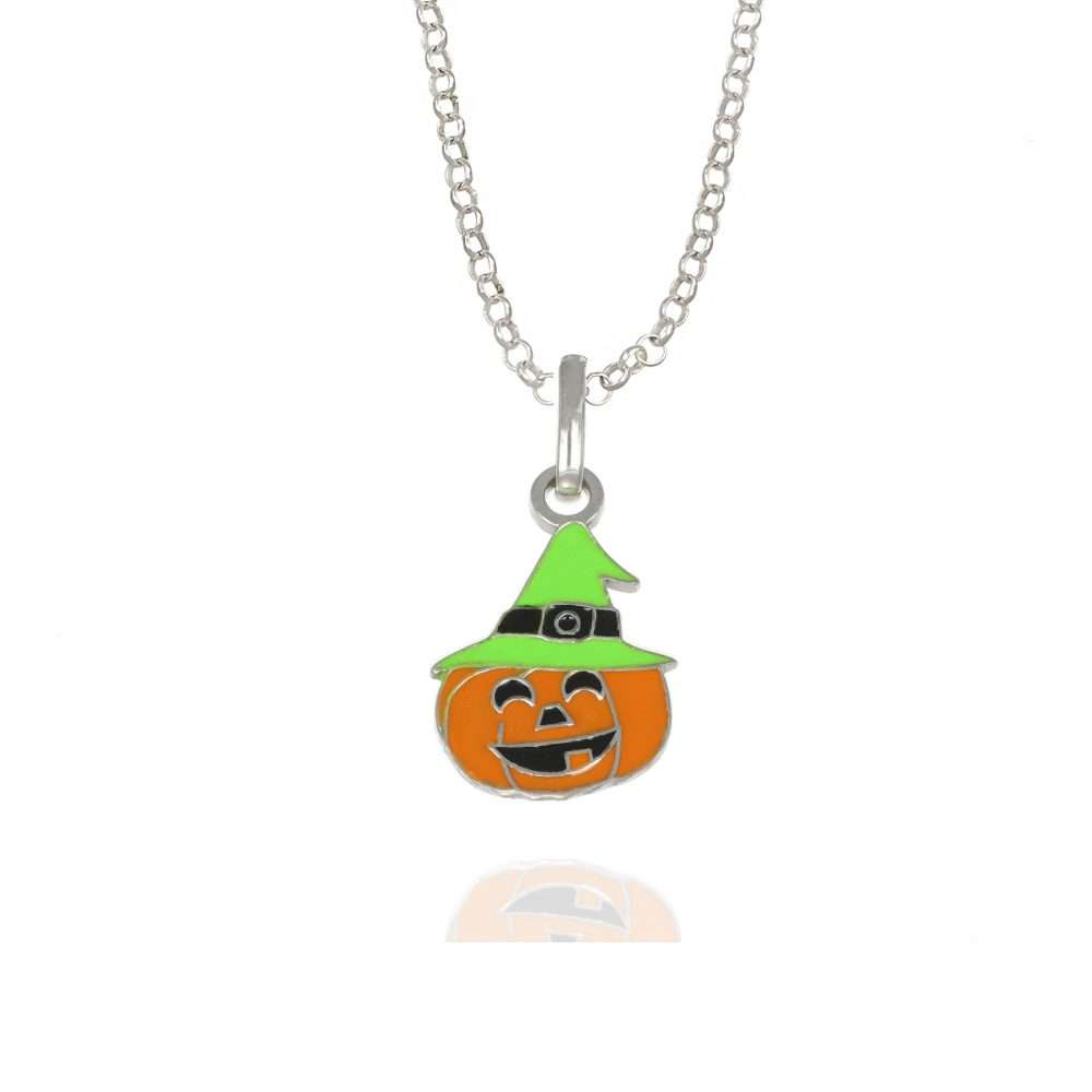 collana con zucca silver