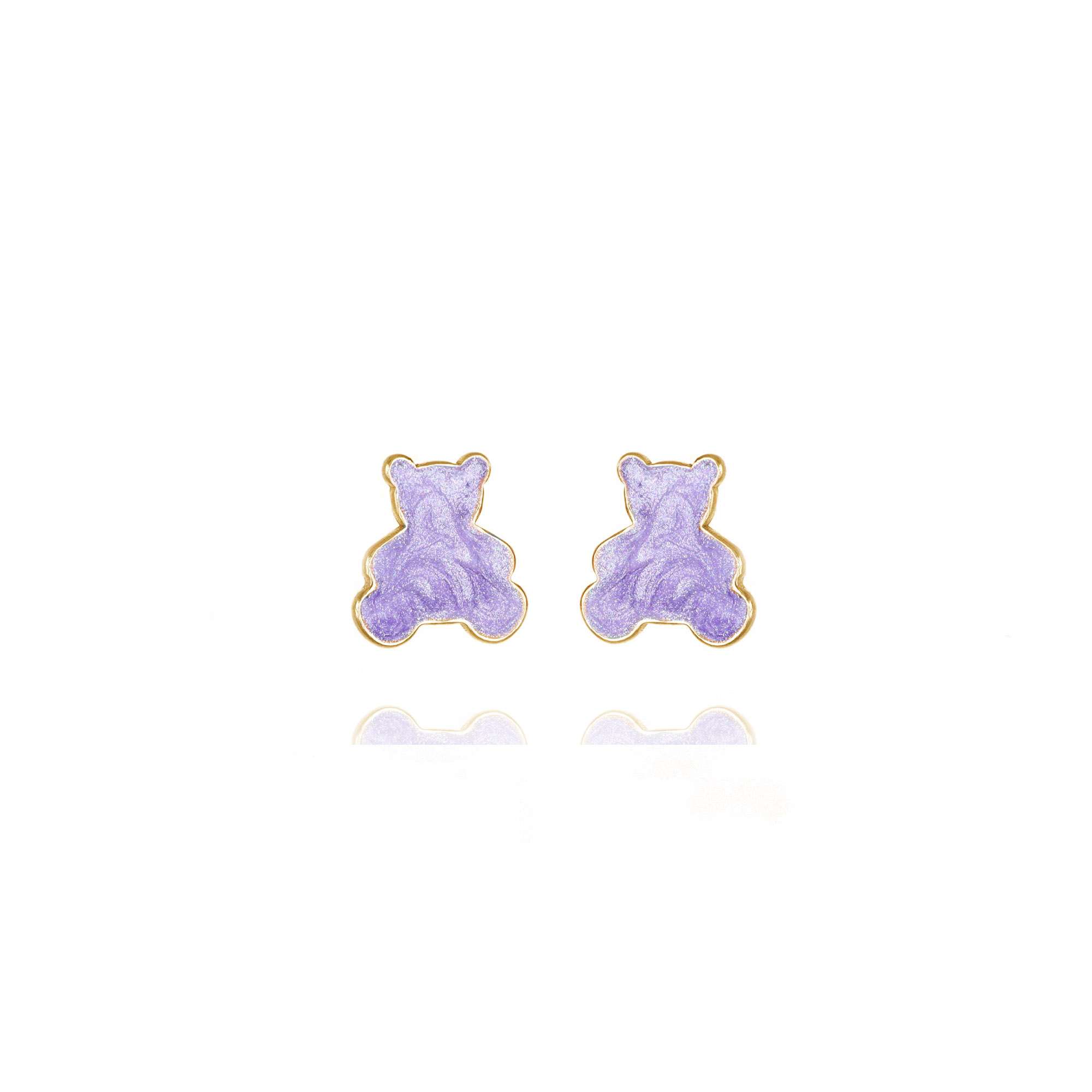 orsetto viola color oro