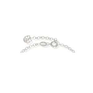 Bracciale in argento con delfino e glitter - immagine 3