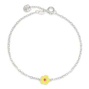 bracciale con fiore giallo