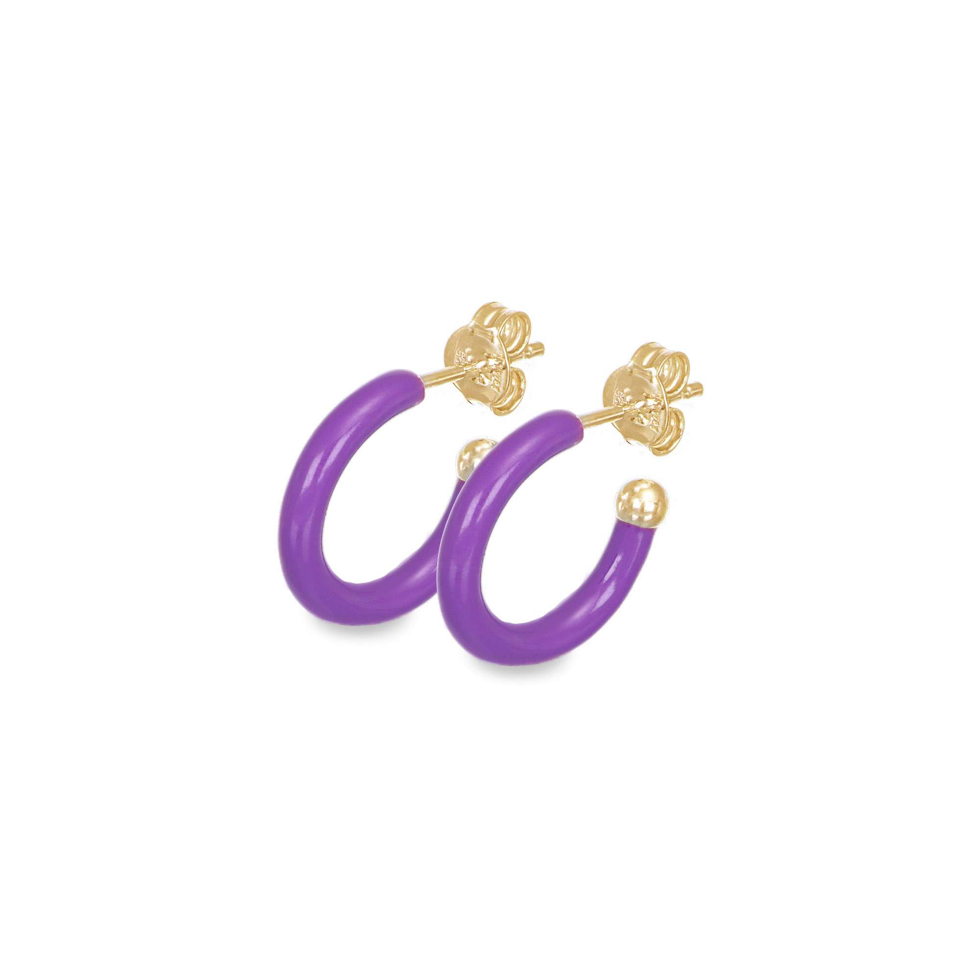 campanelle viola oro
