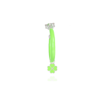 campanella verde con charm quadrifoglio