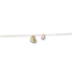 BRACCIALE CON CUORE E PIETRA | E90BR1025A-pink - immagine 1