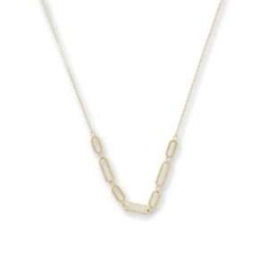 COLLANA CON ELEMENTI ALLUNGATI MARTELLATI | E90CL1242 - immagine 1