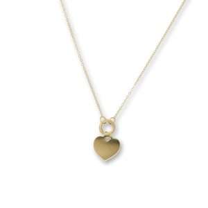 COLLANA CON CERCHIO E CUORE | E90CL1512 - immagine 1