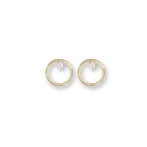 ORECCHINI CON VUOTO E ZIRCONE COLORATO | E90OR2013 - immagine 5